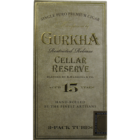 Сигара Gurkha Cellar Reserve Hedonism Grand Rothschild 15 Year Tubos