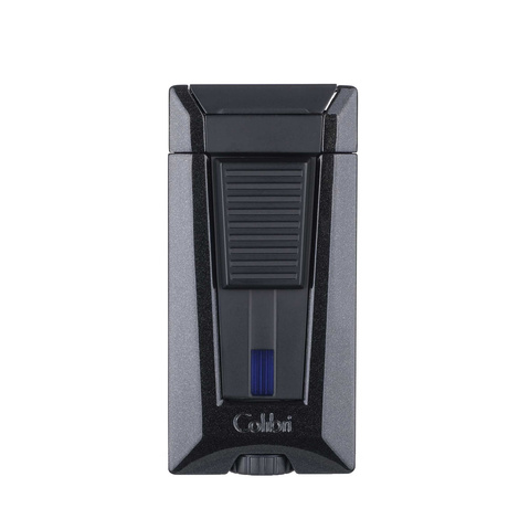 Зажигалка сигарная Colibri Stealth (тройное пламя), черный металлик