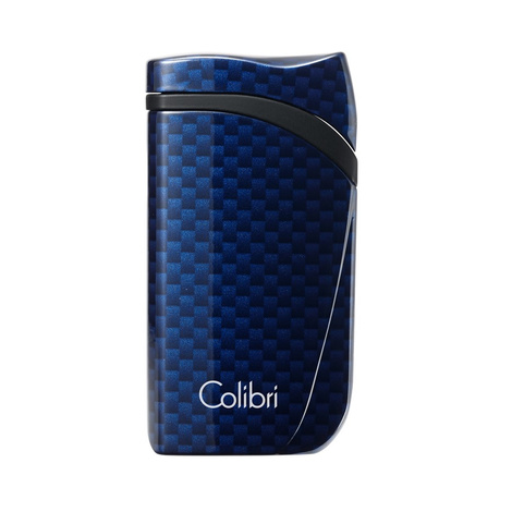 Зажигалка сигарная Colibri Falcon, синий карбон